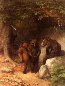 Oso Painting - Entonces quieres casarte, Eh William Holbrook Beard
